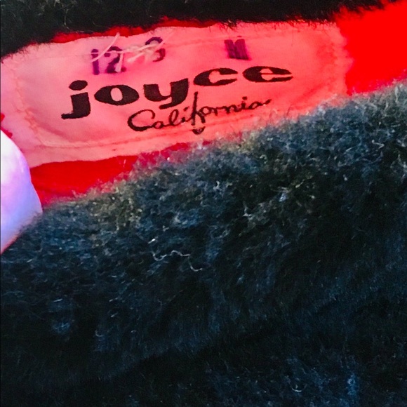 Vintage Joyce California Black Heeled Ankle Boot - Picture 7 of 8